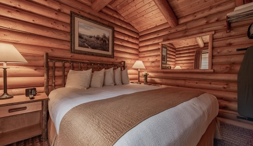 Deluxe Cabin, 1 King Bed with Sofa bed