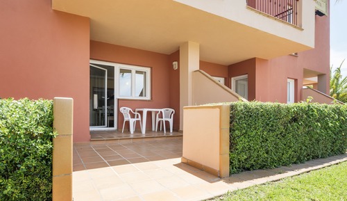 Apartment, 2 Bedrooms, Garden Area, 2 adults and 2 children
