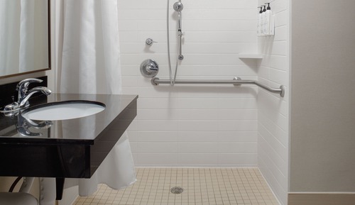 Room, 1 King Bed, Non Smoking (Mobility/Hearing Access, Roll-In Shwr)