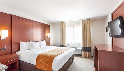 Suite, 1 King Bed, Accessible, Non Smoking (Roll In Shower)