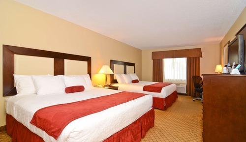Standard Double Room, Multiple Beds, Non Smoking, Refrigerator & Microwave