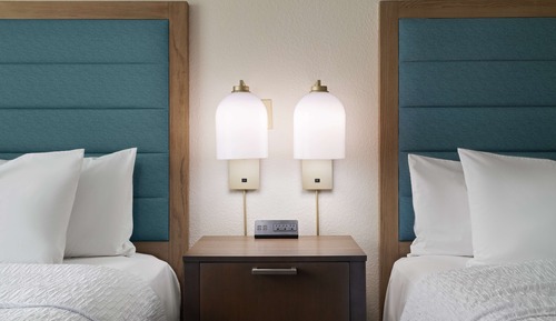 Suite, 2 Double Beds, Accessible, Non Smoking (Mobility/Hearing accessible w/ tub)