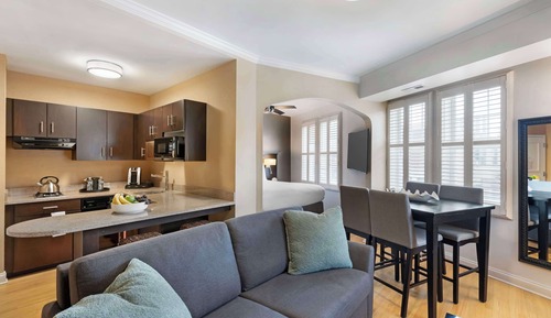 Suite, 1 King Bed, Non Smoking, Kitchenette (with Sofabed)