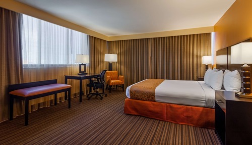 Standard Room, 1 King Bed, Non Smoking, Refrigerator & Microwave