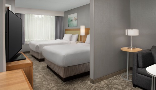 Suite, Multiple Beds, Bathtub (Mobility/Hearing Accessible, Tub)