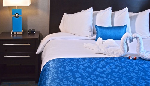 Suite, 1 Queen Bed, Accessible (Mobility, Roll-In Shower)