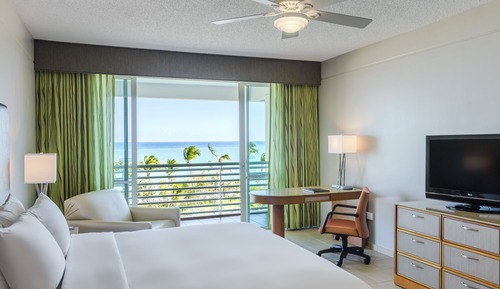 Oceanview Balcony Deluxe Room with 1 King Bed