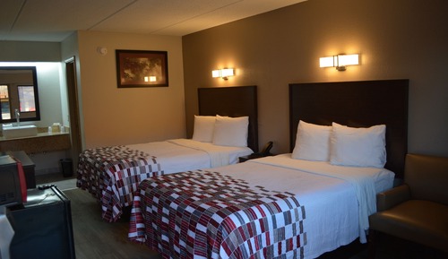 Deluxe Room, 2 Double Beds, Accessible, Non Smoking (Roll-In Shower)