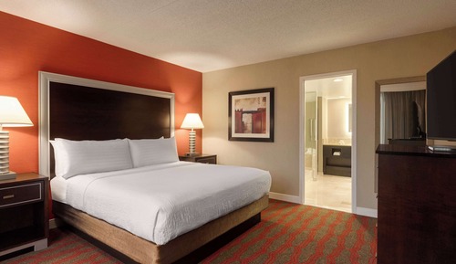 Suite, 1 King Bed, Accessible (Roll-In Shower)