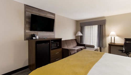 Standard Room, 1 King Bed, Non Smoking, Refrigerator & Microwave (Sea View)