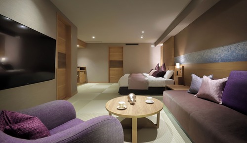 Precious Japanese Western Style Room with Private Hot Spring Bath (Shuhokan) Non-smoking
