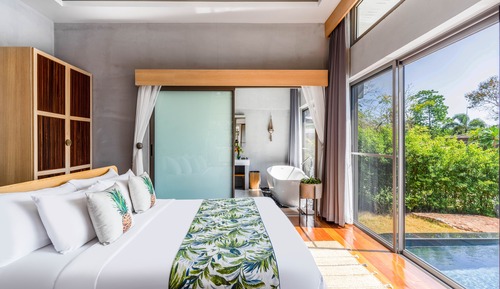 The Tropical Ocean Pool Villa - 2 bedrooms