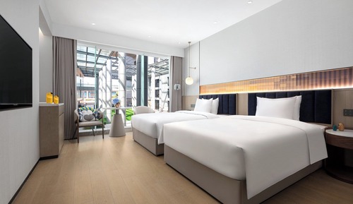 Premium Room, 2 Double Beds, Accessible
