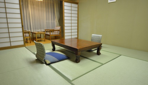 Japanese Style Quadruple Room with Hot Spring Bath, Mountain View