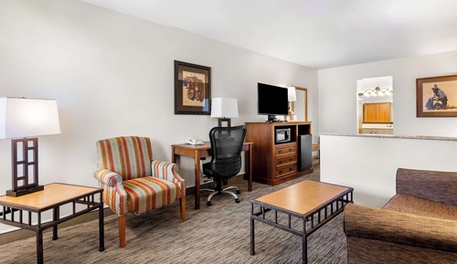 Suite, 1 King Bed, Non Smoking, Refrigerator & Microwave (with Single Sofabed)