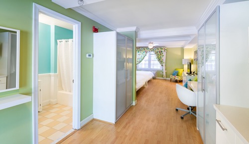 Family Quadruple Room, 2 Queen Beds, Non Smoking, Ground Floor