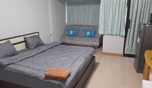 Family Double Room, 1 Double Bed with Sofa bed, Partial Sea View