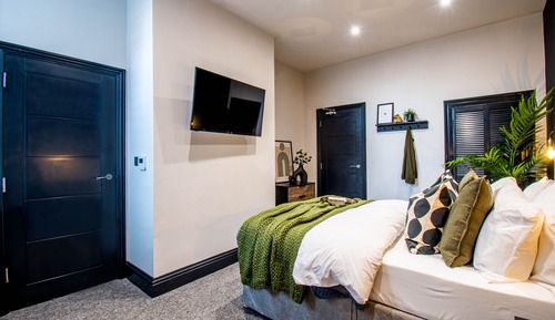 Superior Suite, 1 Double Bed, Kitchen, Partial Ocean View