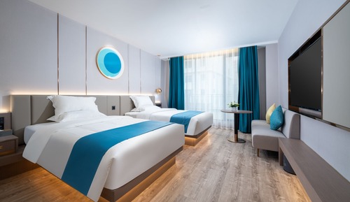 Business Double or Twin Room, 2 Double Beds