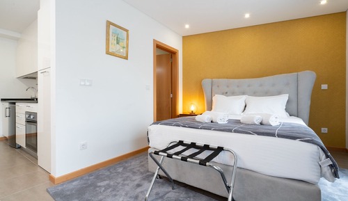 Design Loft, 1 Double Bed, Kitchen, Garden View