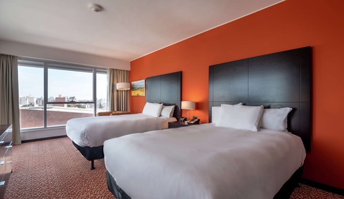Room, 2 Double Beds, Accessible (Roll In Shower)