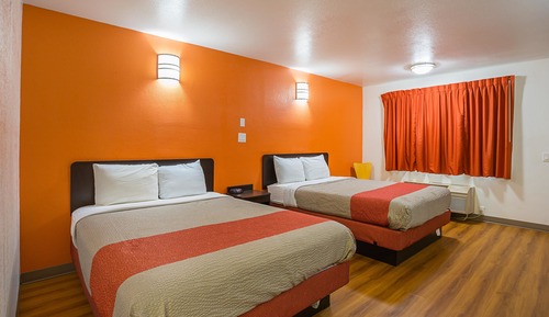 Deluxe Room, 2 Double Beds, Non Smoking, Refrigerator & Microwave