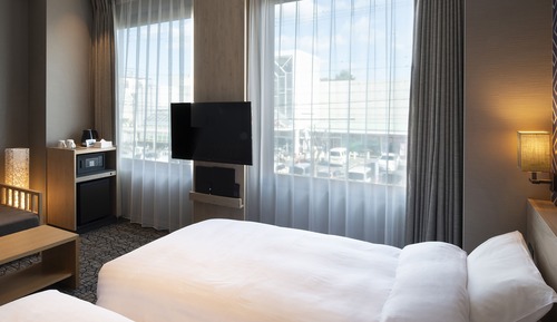 K-Park Twin + Sofa bed with Shower booth