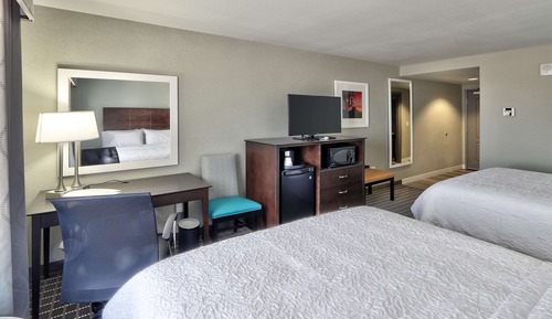 Room, 2 Queen Beds, Non Smoking, Refrigerator & Microwave
