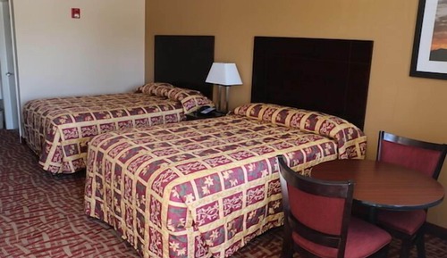 Double Room, 2 Double Beds, Non Smoking