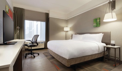 Business Single Room, 1 King Bed, Accessible (With Tub)