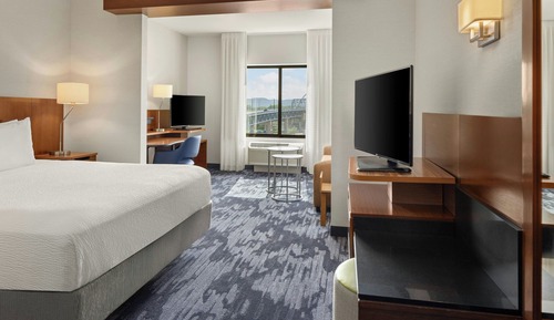 Suite, 1 King Bed with Sofa bed, Non Smoking