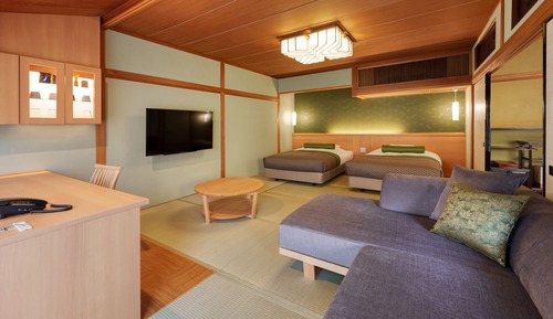 Kouto Luxury Suite Room with Open Air Bath, Non Smoking (Main Building)