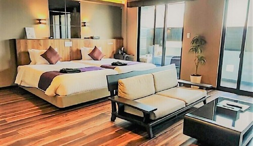 Western Modern Japanese-Western style Room, Non Smoking with open-air bath