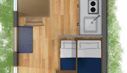 Basic Cabin, Lake View, Lakeside