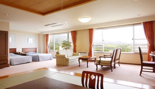 Japanese Western Style Room with Japanese Futon, Non-Smoking, West Wing, 9th or 10th Floor