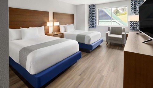 Room, 2 Double Beds, Accessible, Non Smoking (Mobility )
