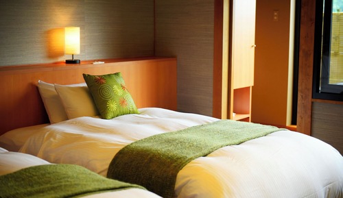 Ocean View Japanese Style Twin Room with Open-air Bath