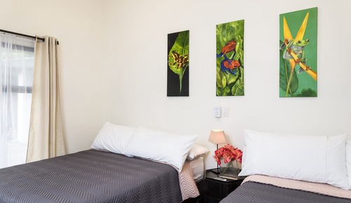 Double Room, 2 Queen Beds, Terrace