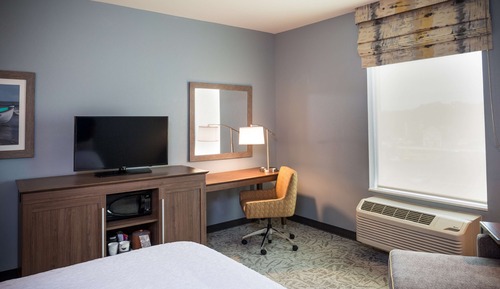 Room, 1 King Bed, Non Smoking, Refrigerator & Microwave