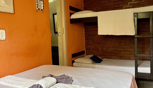 Basic Quadruple Room, Courtyard View