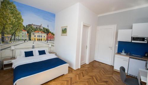 Studio with Balcony