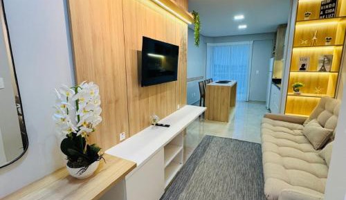 One-Bedroom Apartment with Balcony and City View