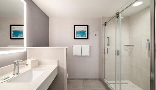 One King Bed with City View