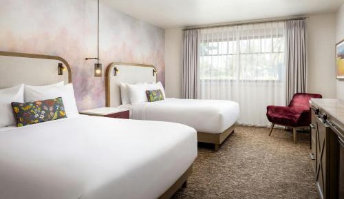 Premium Queen Room with Two Queen Beds, Balcony and Pool