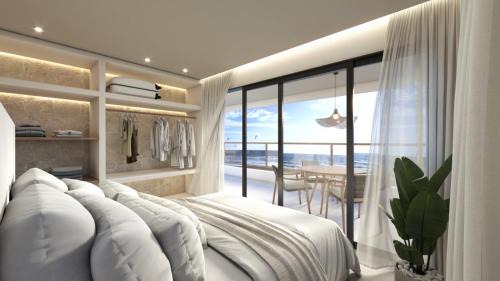 One-Bedroom Apartment with Sea View