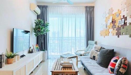 Two-Bedroom Apartment with Balcony