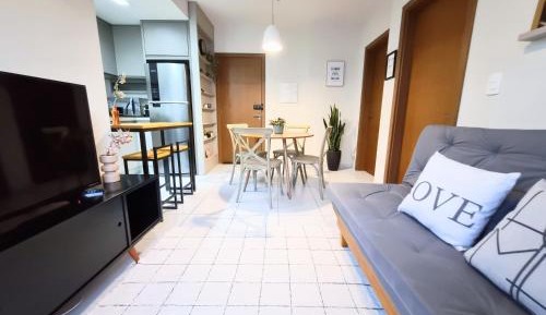 One-Bedroom Apartment with Balcony