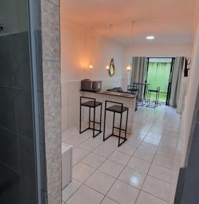 Deluxe One-Bedroom Apartment with Garden View