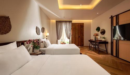 Private Twin Veranda Suite Room