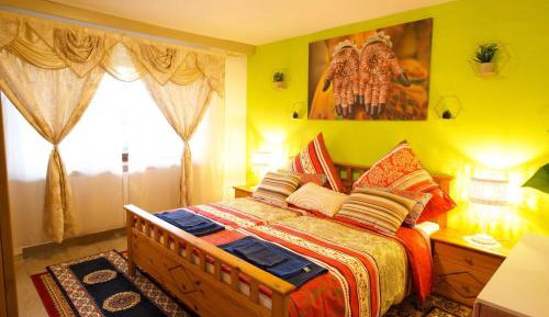 Two-Bedroom Deluxe Apartment with Garden View